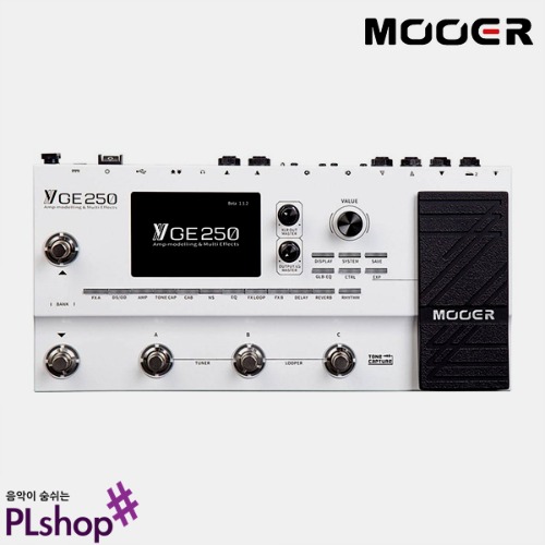 Mooer Audio GE250 무어오디오 앰프 모델링 멀티이펙터