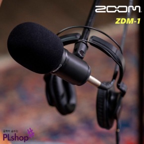 ZOOM ZDM1 /줌 ZDM-1 팟캐스트 마이크 패키지 헤드폰